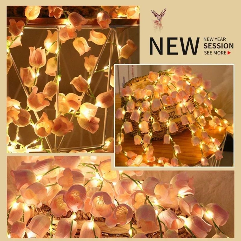 Lily Of The Valley LED Fairy String Lights 3