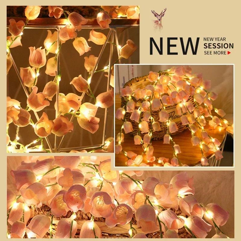 Lily Of The Valley LED Fairy String Lights 3