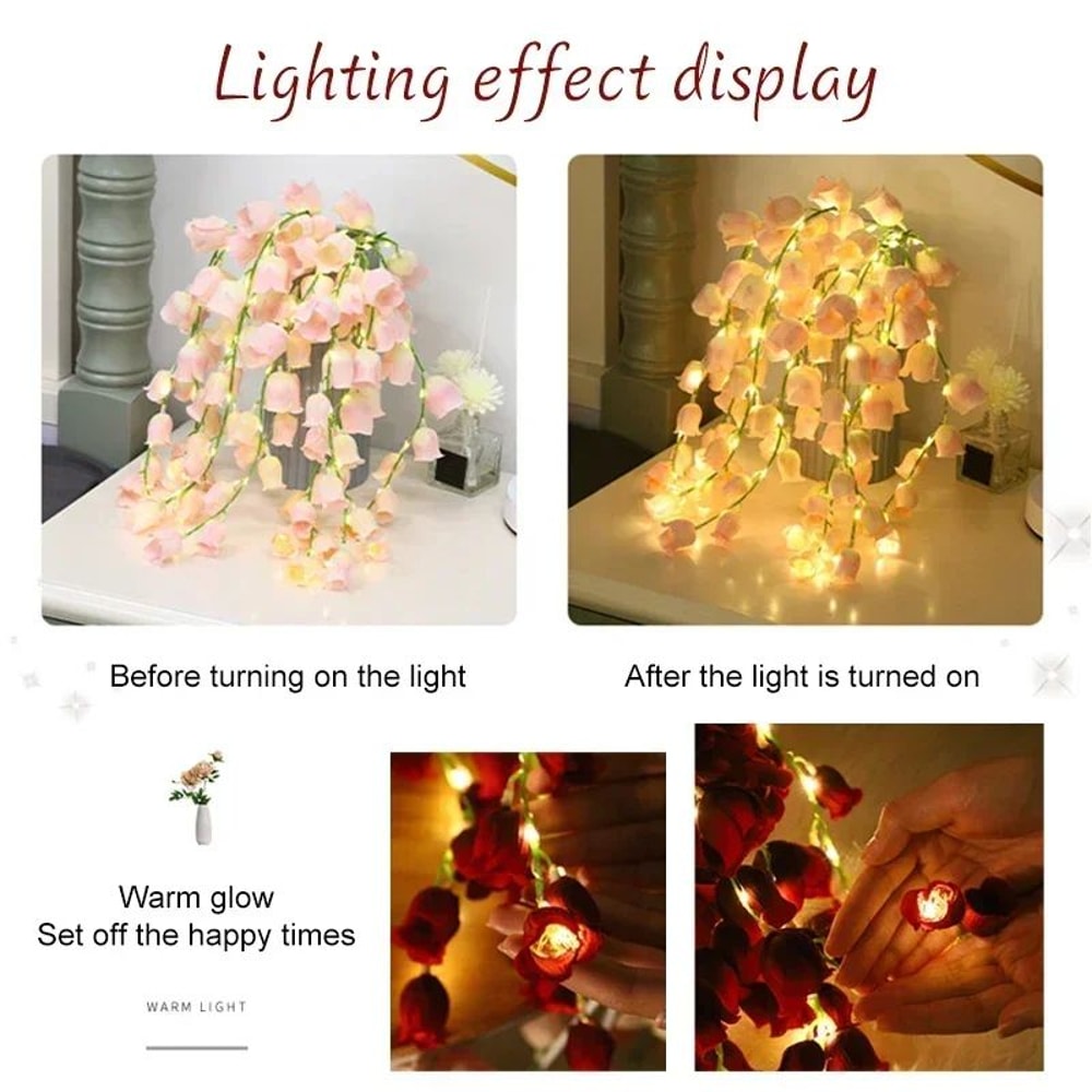 Lily Of The Valley LED Fairy String Lights 4