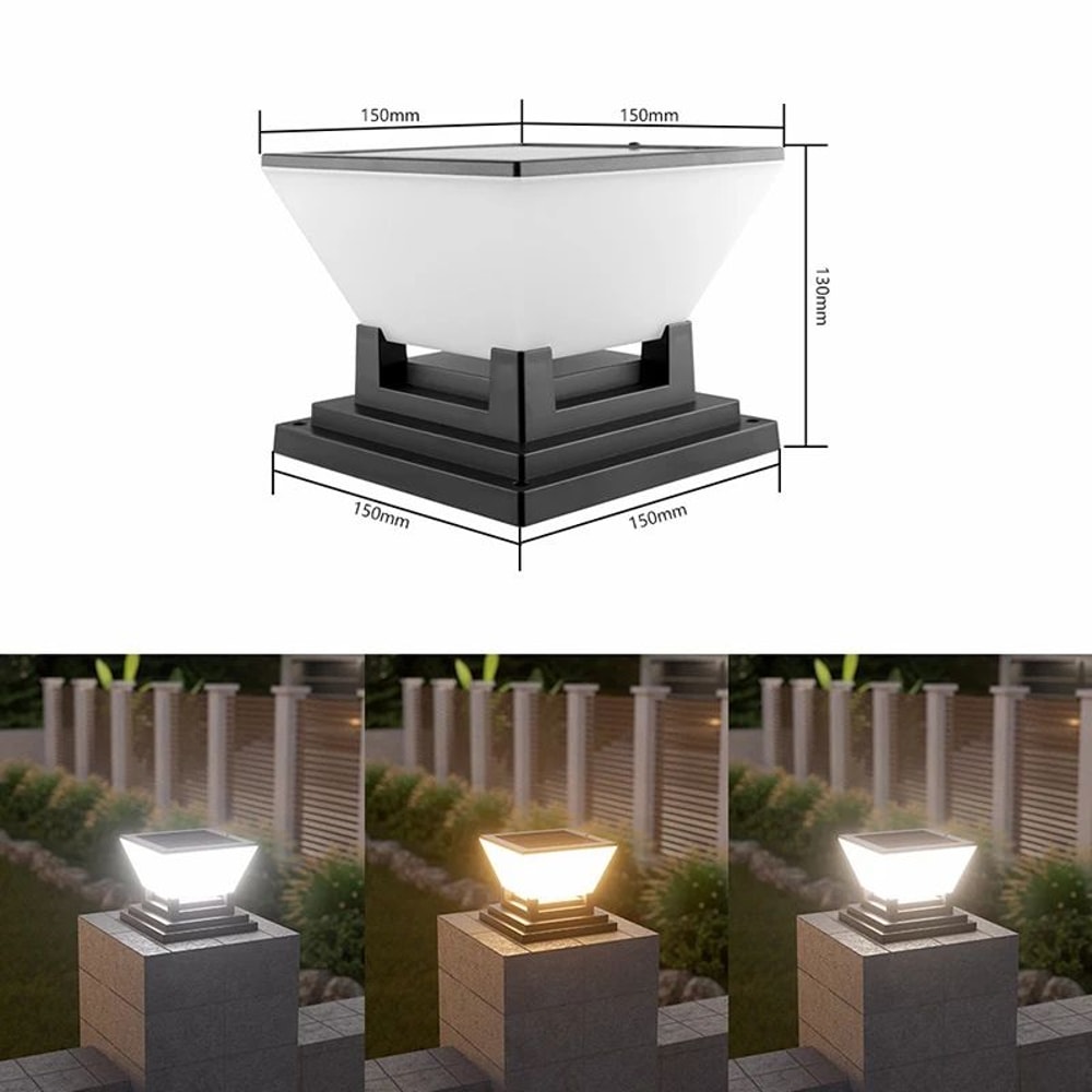 Solar Post Cap Garden LED Light 11