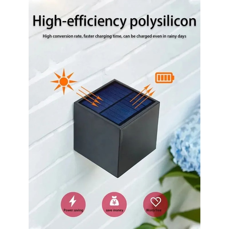 Modern Solar Square Wall LED Light 7