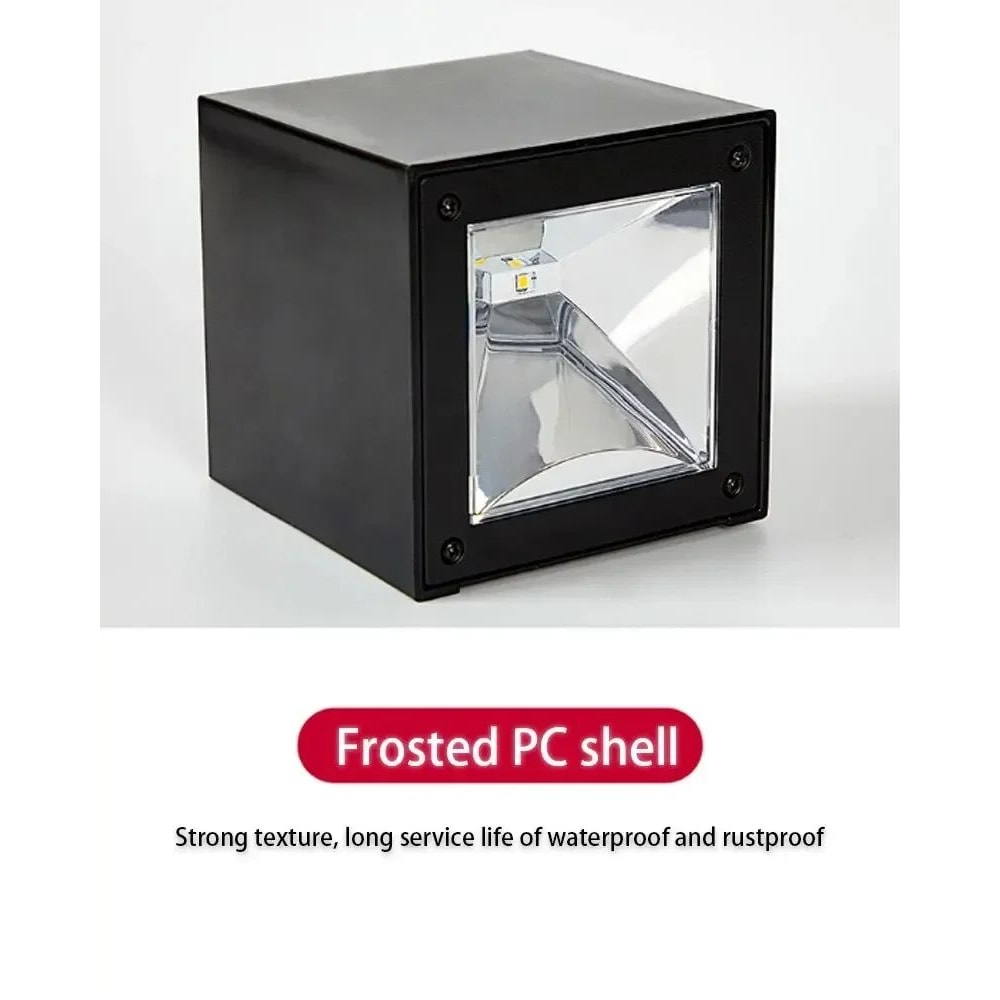 Modern Solar Square Wall LED Light 10