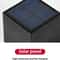 Modern Solar Square Wall LED Light 12