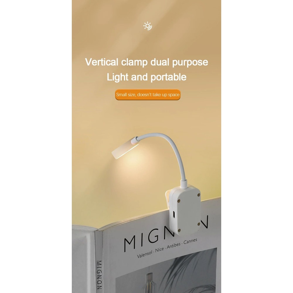 Mini Clip LED Reading Table Lamp 5