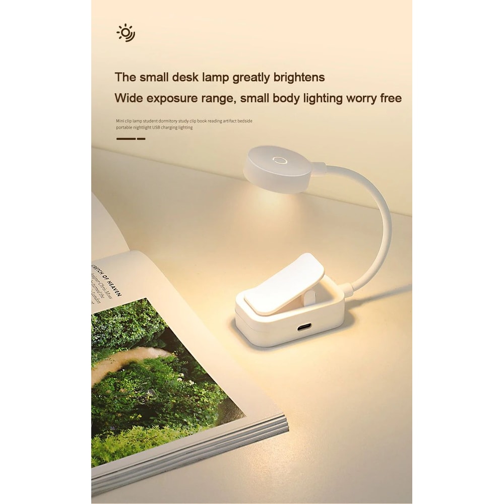 Mini Clip LED Reading Table Lamp 14