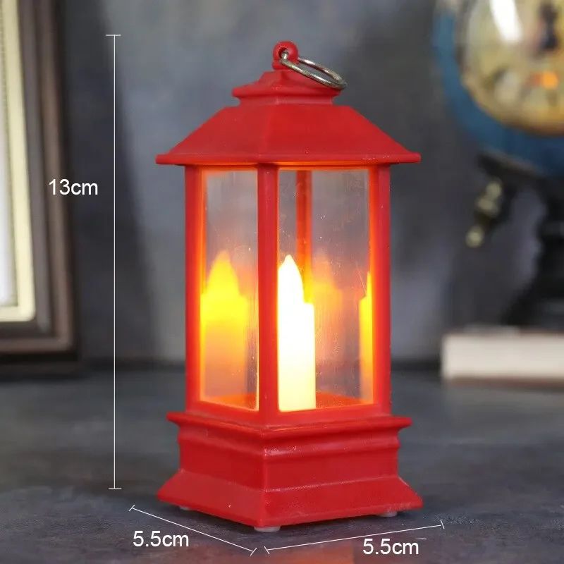 Vintage LED Oil Lamp Night Light 8