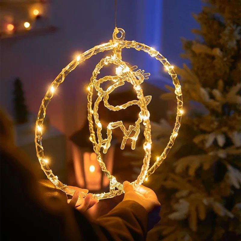 LED Christmas Figure Hanging Lights 2