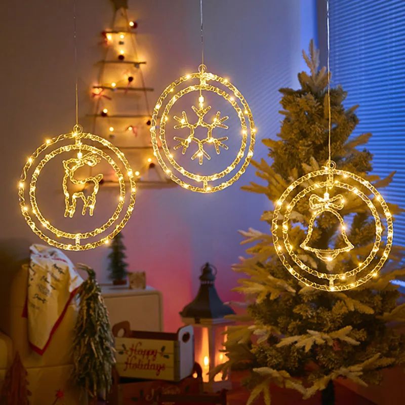 LED Christmas Figure Hanging Lights 3