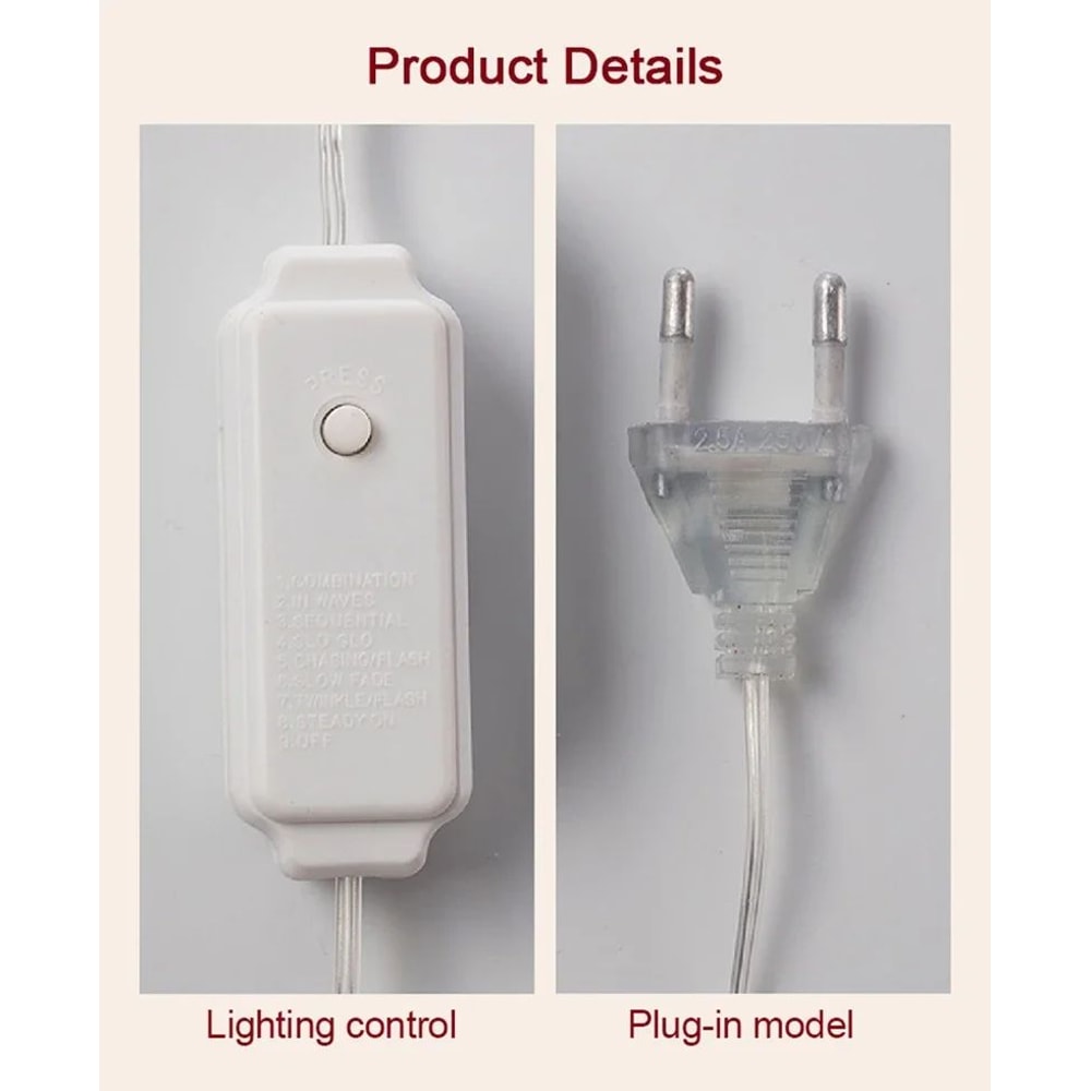 LED Christmas Figure Hanging Lights 12