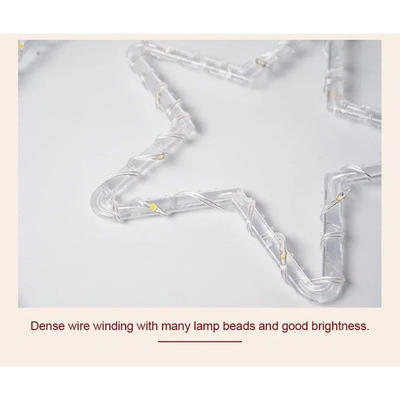 LED Christmas Figure Hanging Lights 13