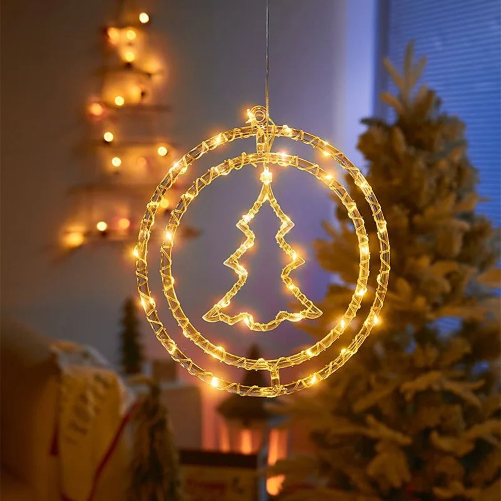 LED Christmas Figure Hanging Lights 15