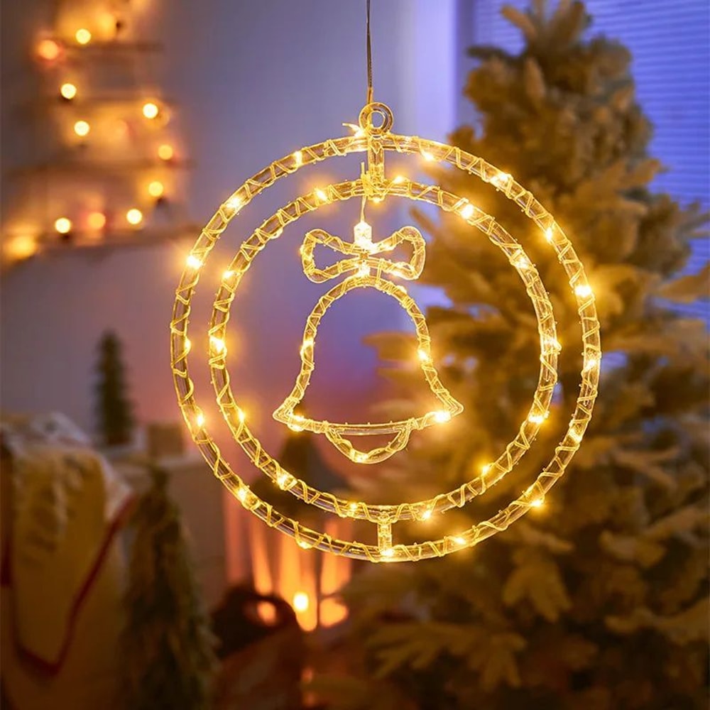 LED Christmas Figure Hanging Lights 16