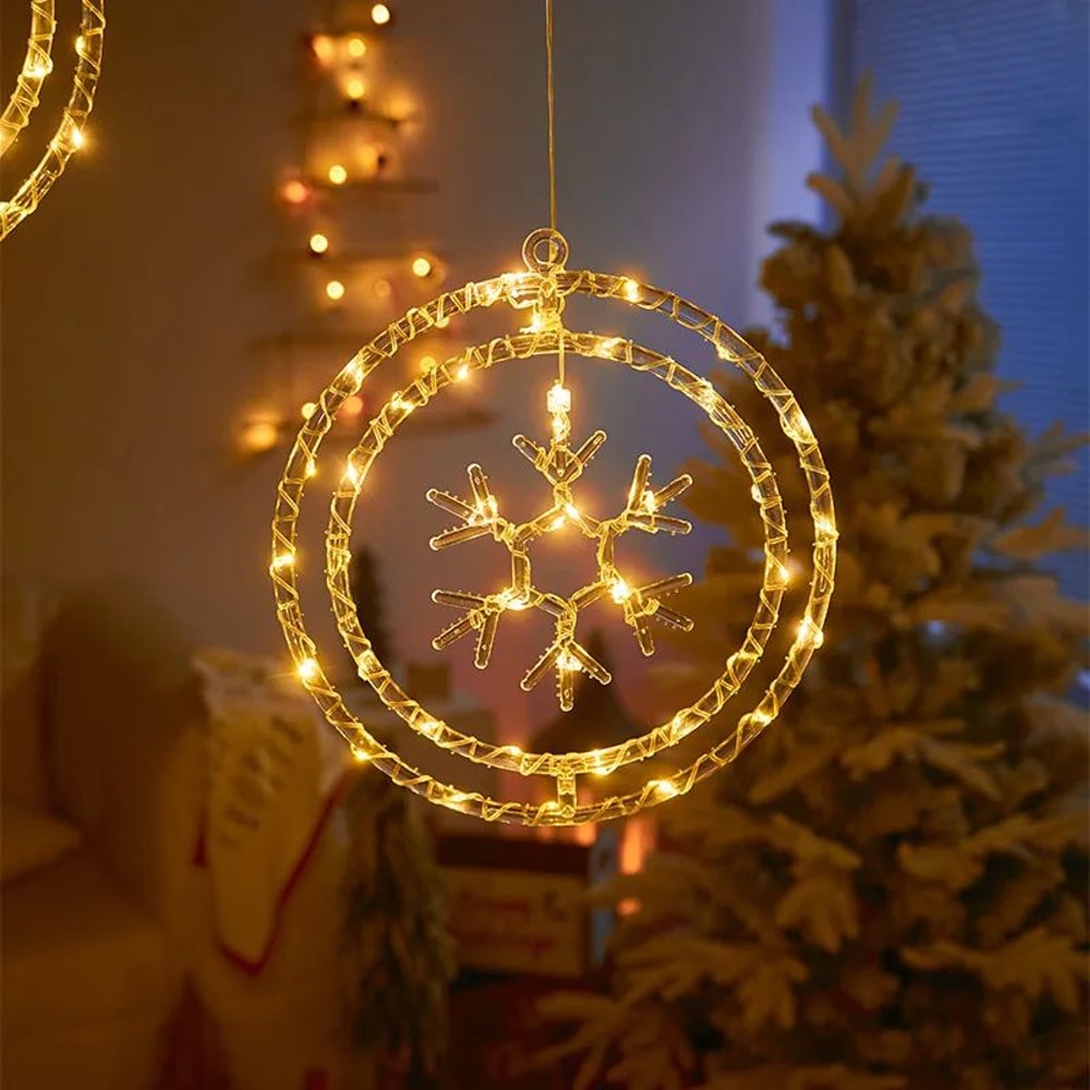 LED Christmas Figure Hanging Lights 17