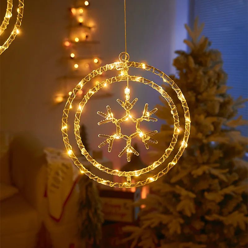 LED Christmas Figure Hanging Lights 17