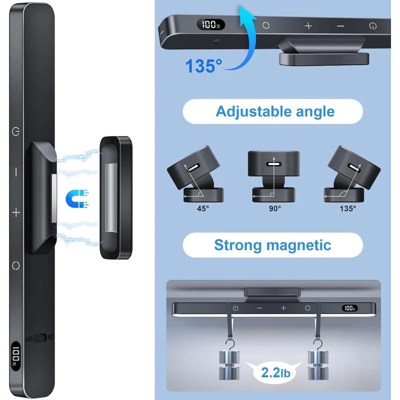 Rechargeable Dimmable Makeup Light 4