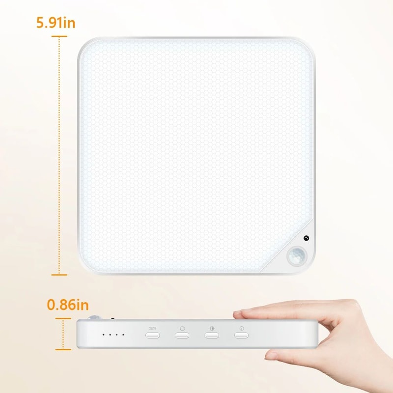 Rechargeable Motion Sensor Ceiling Light 10