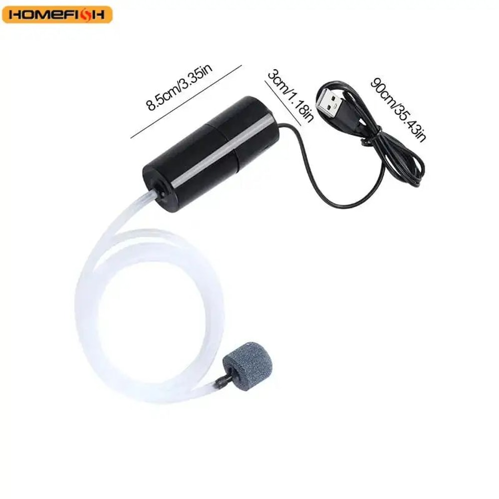 Portable USB Aquarium Oxygen Pump 5