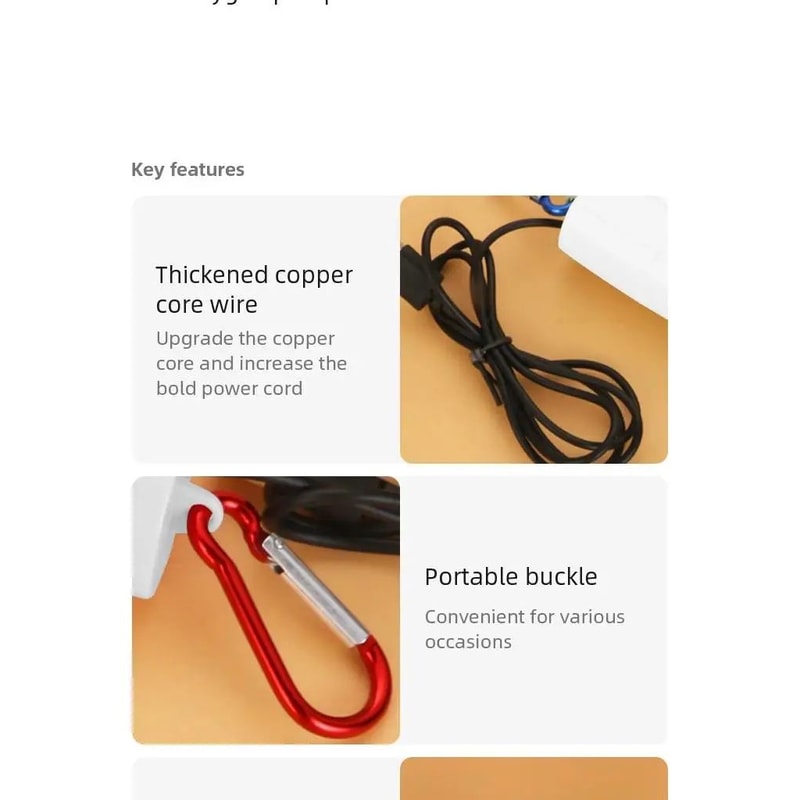 Portable USB Aquarium Oxygen Pump 6