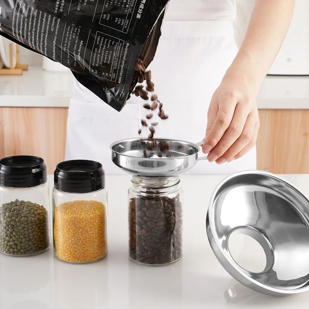 Stainless Steel Wide Mouth Canning Funnel 3