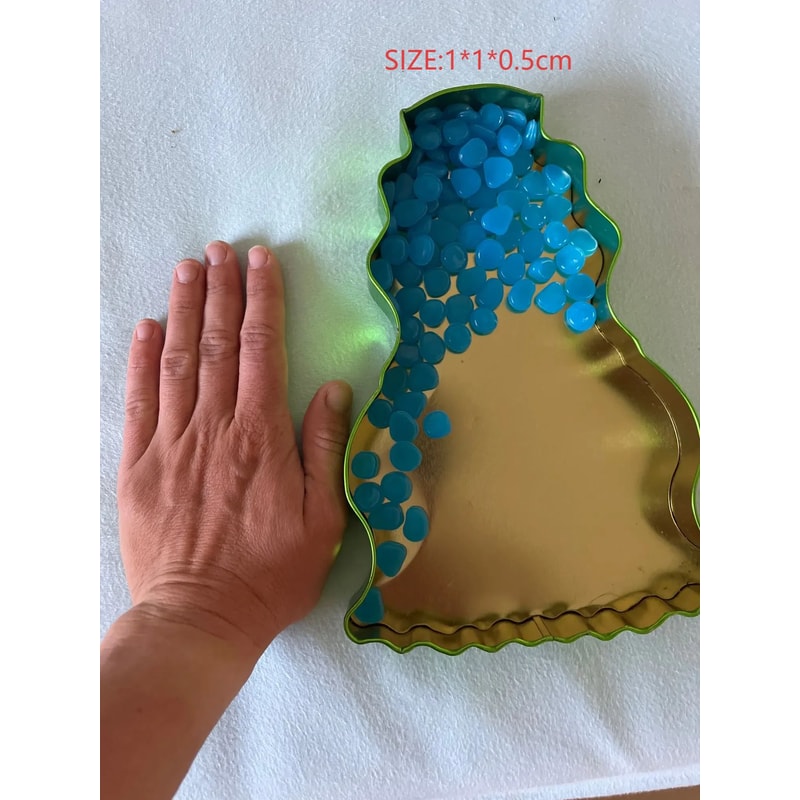 Glow In The Dark Garden Pebbles 8