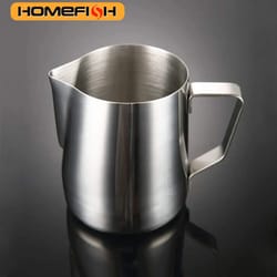 stainless steel milk frothing pitcher