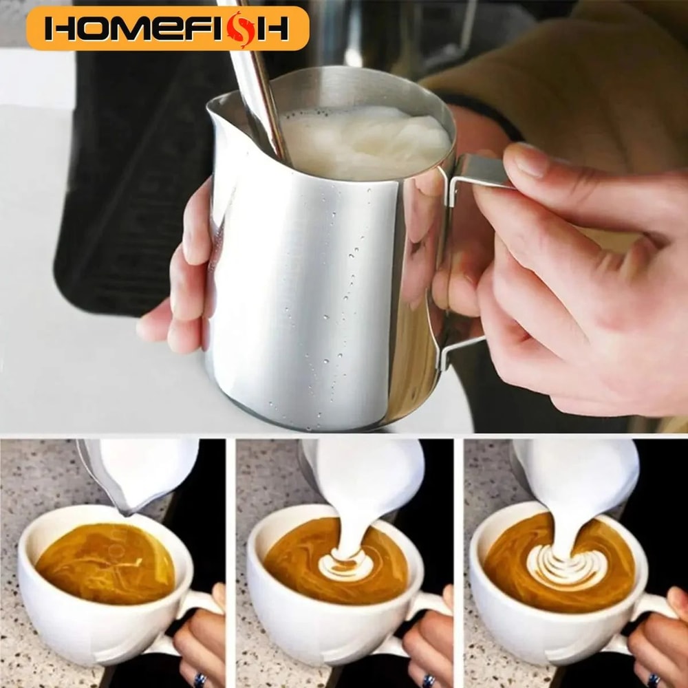 Stainless Steel Milk Frothing Pitcher 6