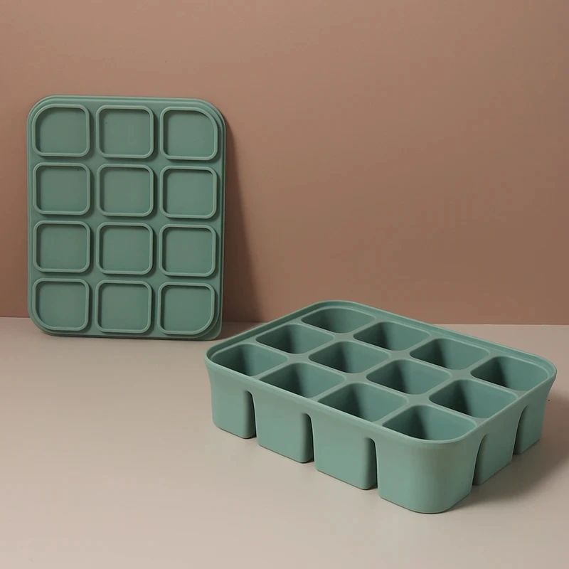 Silicone Ice Cube Tray With 12 Grid 0