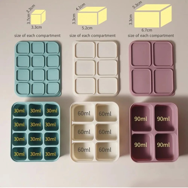 Silicone Ice Cube Tray With 12 Grid 3