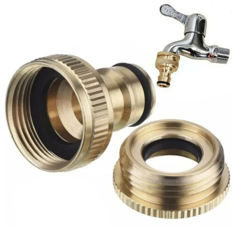 Brass Pressure Washer Hose Adapter 1