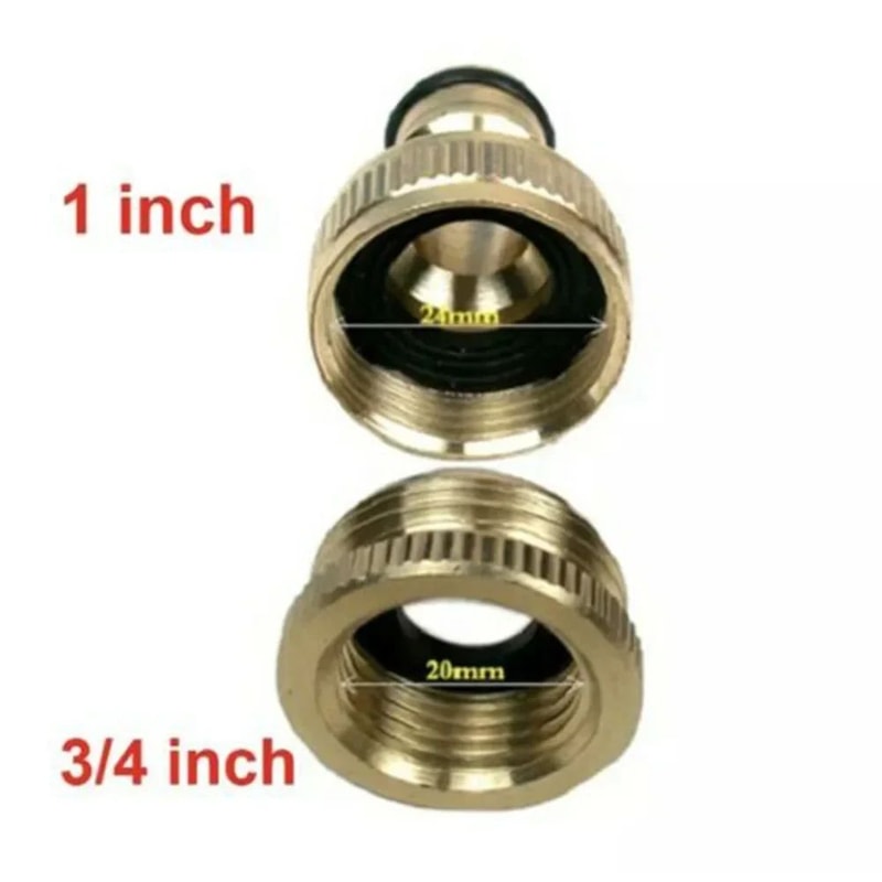Brass Pressure Washer Hose Adapter 4