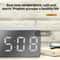 LED Mirror Desk Alarm Clock 3