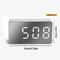 LED Mirror Desk Alarm Clock 5
