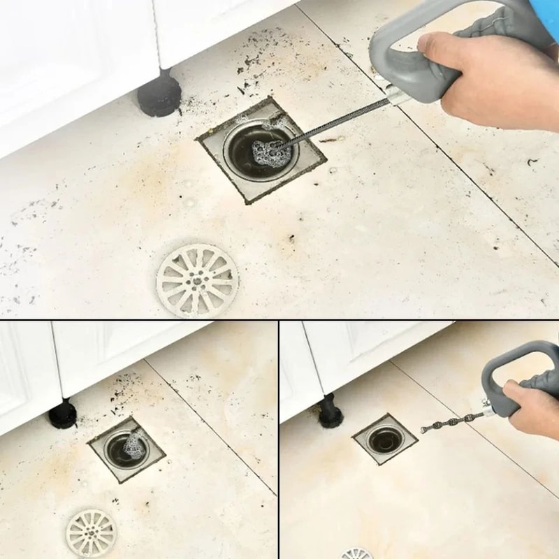 Extendable Drain Unblocker Tool 11