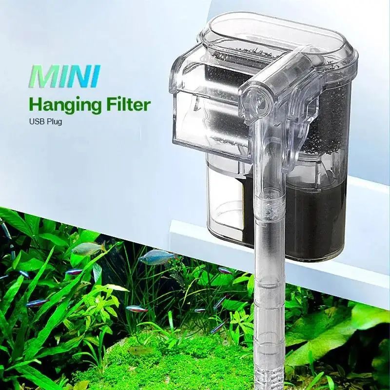Mini USB Aquarium Filter 0
