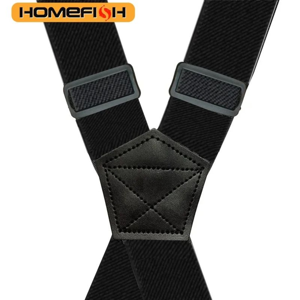 Heavy Duty X Back Work Suspenders 4