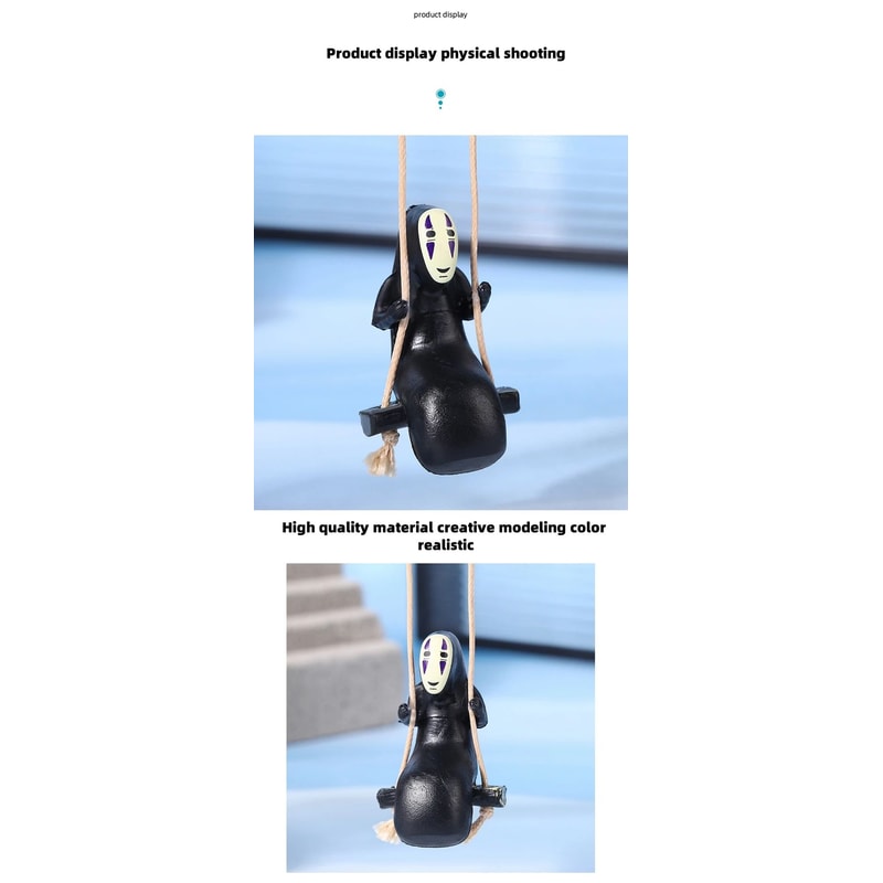 Cute Anime Car Mirror Pendant 8