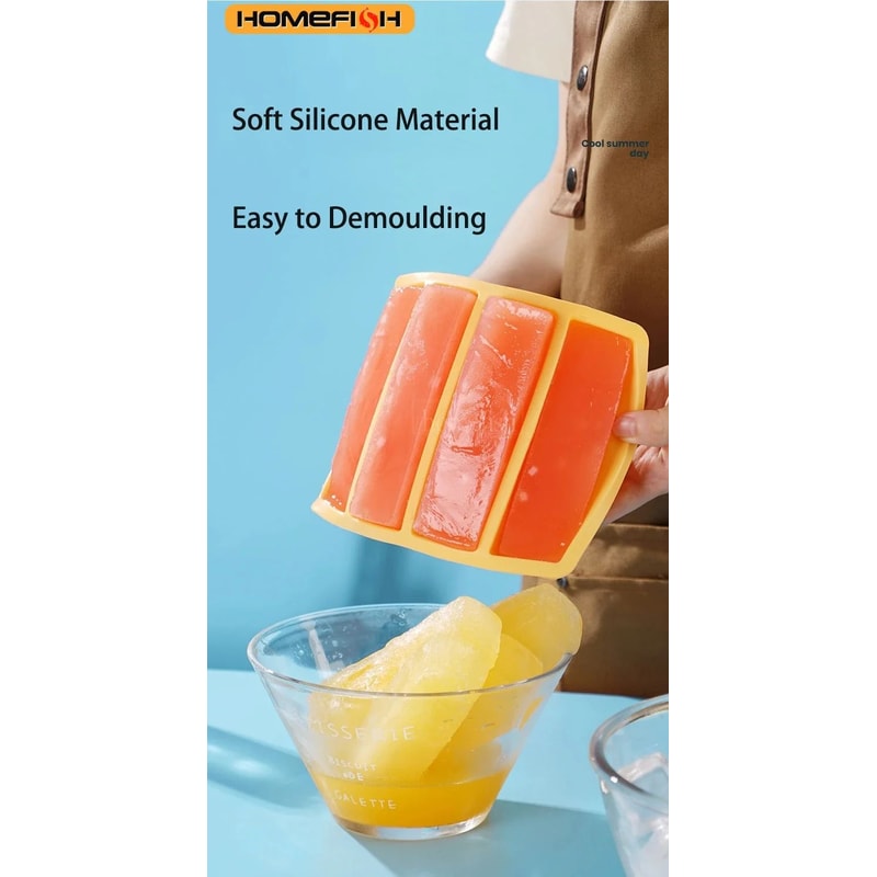 Silicone Giant Ice Cube Tray 7