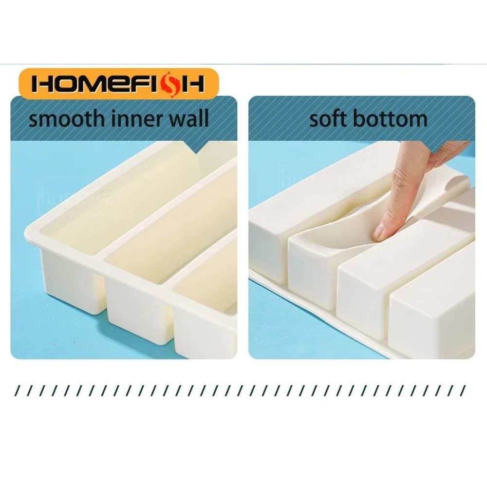 Silicone Giant Ice Cube Tray 8