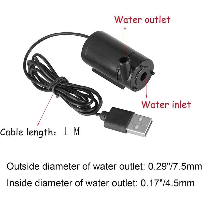Mini USB Submersible Water Pump 2
