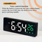 Voice Control LED Mirror Alarm Clock 3