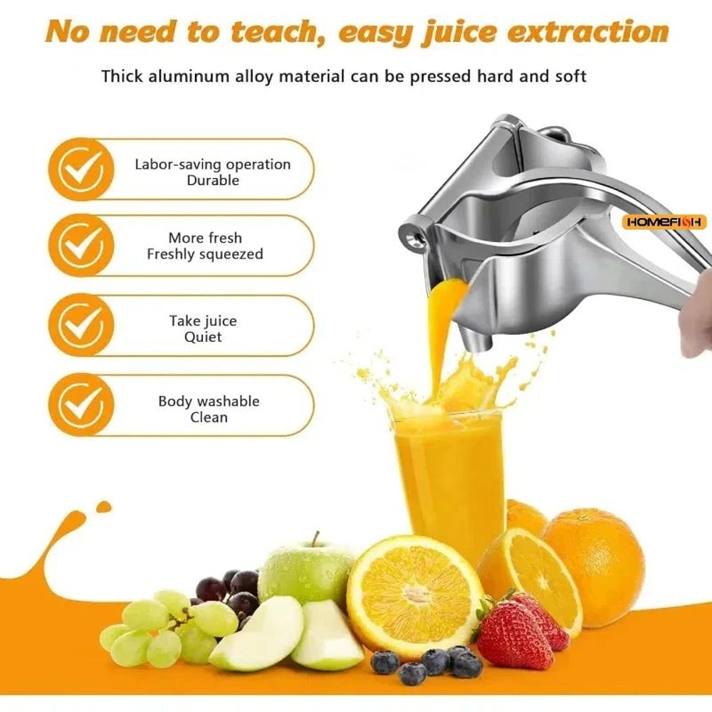 Manual Aluminum Fruit Juice Squeezer 1