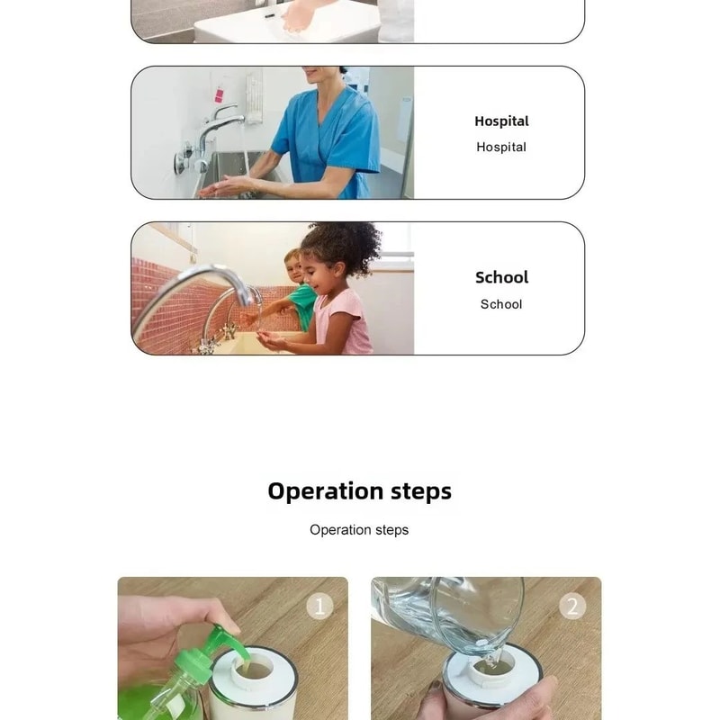 Automatic Sensor Soap Dispenser 10
