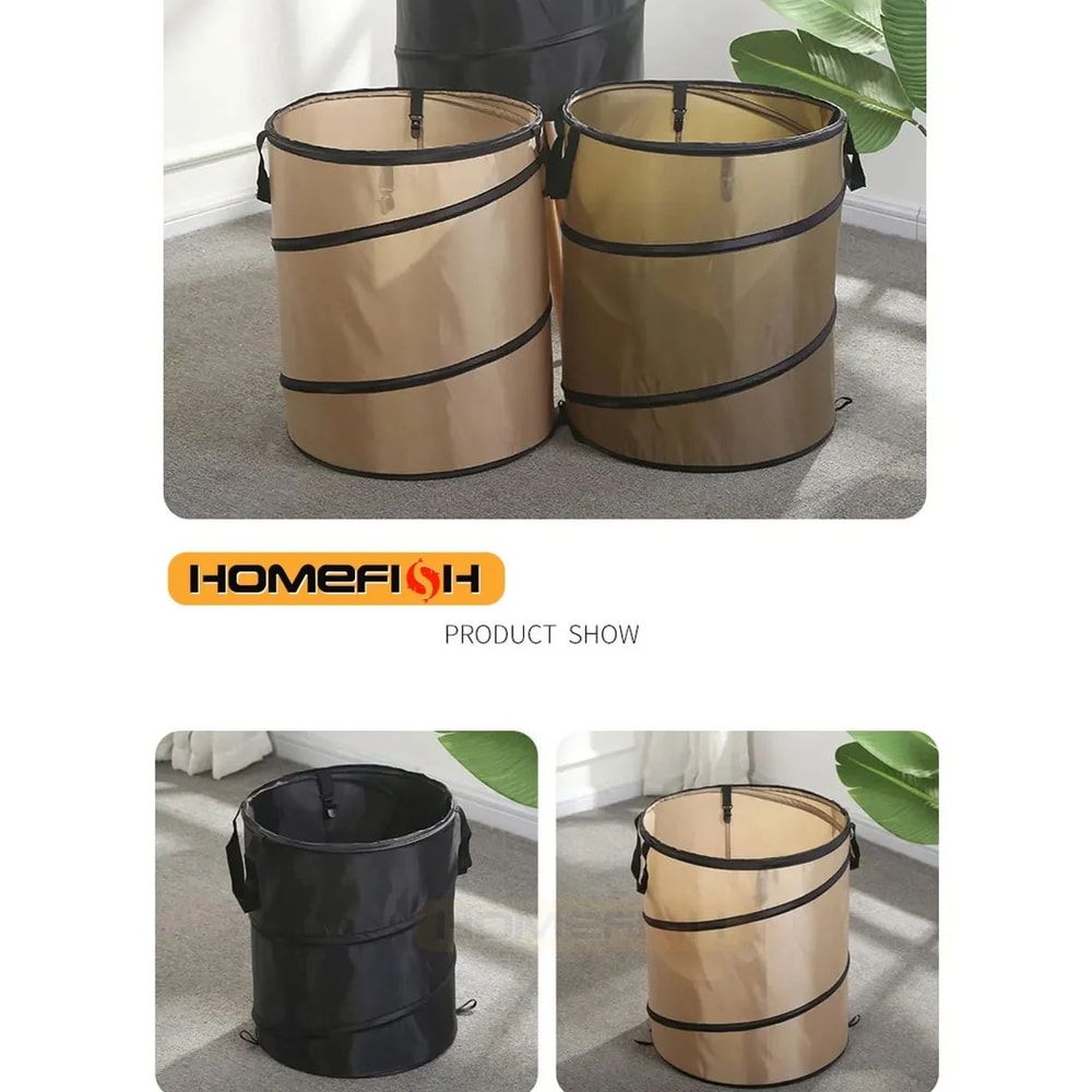 Portable Pop Up Camping Trash Can 3