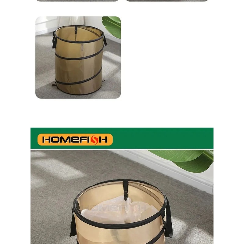 Portable Pop Up Camping Trash Can 4