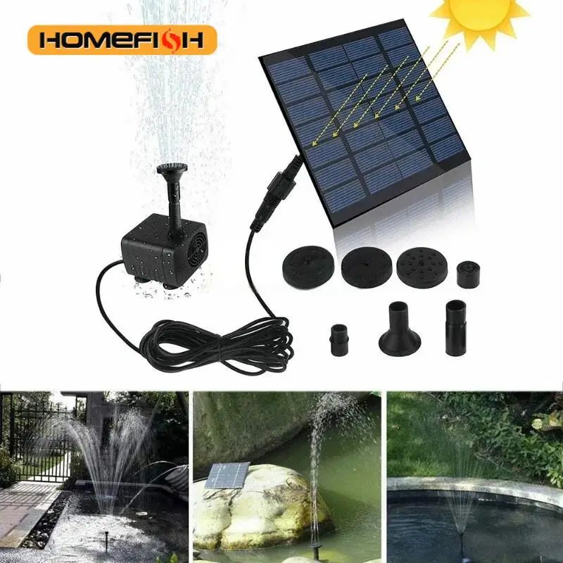 Mini Solar Fountain Water Pump 2