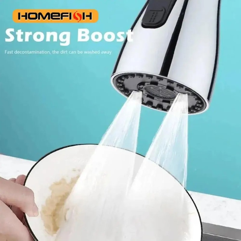 Flexible Kitchen Faucet Sprayer Head 2