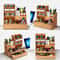 Wooden Desktop Organizer With Drawer 2