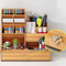 Wooden Desktop Organizer With Drawer 5