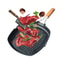 Foldable Portable Outdoor Grill Pan 2