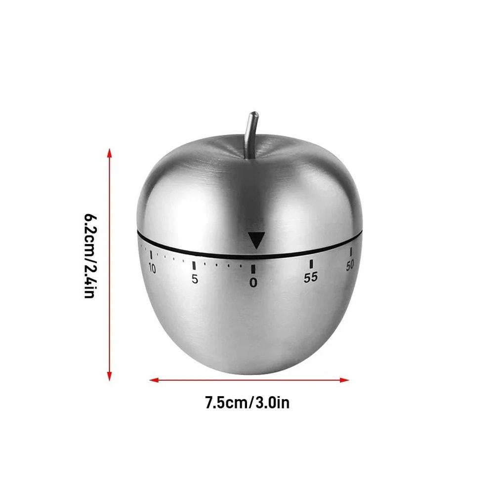 Mechanical Egg Shape Kitchen Timer 4
